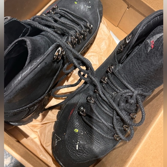 SOLD - ROA Andreas Paint-Splattered Boots 37 - Picture 4 of 4